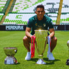 Ángel Mena, en su exitoso paso por el mexicano León.