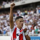 Álex Arce fue el goleador de la LigaPro en 2024 con 28 anotaciones.