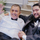 José Alberto Molestina posteó algunas fotos con su padre.