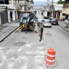 Las obras que se están haciendo en Mapasingue Este.