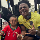 Speed, el streamer estadounidense compartió con Jorgito Guayaco en Quito