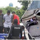 Los sospechosos detenidos son dos adultos y un menor de edad. No pasan de los 20 años.