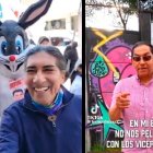 Yaku Pérez (i) y Lucio Gutiérrez ponen la nota cómica con sus ocurrencias.