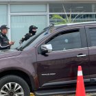 En su vehículo, inerte quedó el empresario Alfredo Almeida Brans, de 50 años.