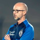 Javier Rabanal tuvo su primer partido en el banquillo de los rayados.