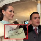 Esta es la cartera que lució Valbonesi en la investidura de Donald Trump.