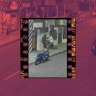 El hecho quedó grabado por una cámara de seguridad.