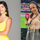 Rahab Villacrés y Majo Gavilanes son compañeras en 'El Canal Del Fútbol'