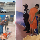 El sospechoso de atacar a otro interno fue puesto en custodia de la policía.