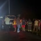 La camioneta baleada fue remolcada a los patios de retención de la Policía Judicial.