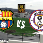 Barcelona SC enfrentará al Osner's FC.