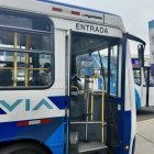 Los usuarios se vieron sorprendidos al ver unidades de Metrovía en las cercanías del parque.