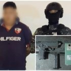Un sospechoso fue detenido y se encontró un arma entre las evidencias.