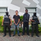 Dos sujetos fueron detenidos como sospechosos.