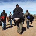 Al aeropuerto de Guayaquil llegaron ecuatorianos deportados por Estados Unidos.