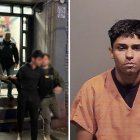 Captura de Anderson Zambrano en un conjunto residencial de Nueva York.