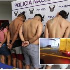 Cuatro de los detenidos estaban en casas en donde había armas, posiblemente usadas en crímenes, como el de una mujer la noche del viernes.