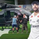 Neymar ya entrenó con sus nuevos compañeros en Santos.