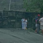 El accidente de tránsito se registró en Manabí.