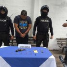 La Policía pudo capturar a un ciudadano.