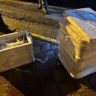 La mujer fue capturada con varios gramos de marihuana.