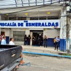 Allanamiento en la Fiscalía de Esmeraldas por presunto tráfico de influencias