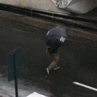 Intensas lluvias en Guayaquil este miércoles 5 de febrero de 2025.