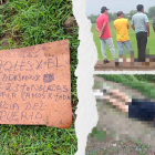 El cuerpo estaba  junto al canal de riego en la vía a los recintos Piñal y Estero Loco.