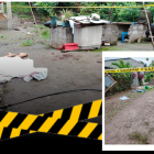 Los dos cuerpos fueron hallados a unos quinientos metros de distancia.