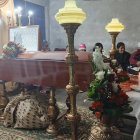 El velorio se lleva a cabo en el domicilio de los parientes de Yomaira Quishpe.