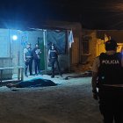 El sitio donde fue asesinado el Gordo Emilio en La Libertad. La policía investiga el caso.