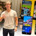 El tiktoker Benjamín Anunnziata 
ha vestido las camisetas de Barcelona, Independiente 
y la Tri.