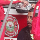 El ciudadano fue atendido por personal médico luego del intento de suicidio.