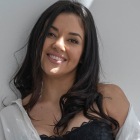 Katty García es una actriz de 37 años.