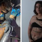 Camila Salcedo ya ha tatuado a más de 50 personas en sus partes íntimas.