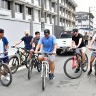 El grupo de ‘panas’ esperaba recorrer hasta el noroeste de Guayaquil.