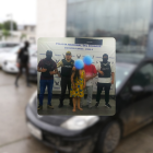 La víctima volvió con los suyos. Fue secuestrada en El Fortín, Guayaquil.