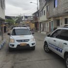 Los uniformados acudieron al sector para atender la emergencia.