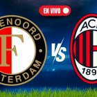 Feyenoord y Milan buscan la clasificación a los octavos de Champions League.