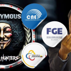 El grupo de ciberpiratas Anonynous se atribuyó el hackeo y publicación de información.