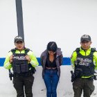 Elizabeth Benalcázar fue detenida cuando los agentes le encontraron evidencias de atracos anteriores.