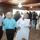 María Juana Ávila y Octavio Álvarez luego de ser nombrados esposos.