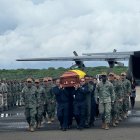 El cuerpo del teniente coronel Porfirio Cedeño Cedeño fue trasladado a Manabí.