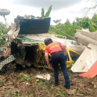 Se trata de una avioneta de fumigación.