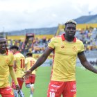 Michael Carcelén el nombre gol de Aucas en el 2025.