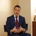Daniel Noboa, presidente de la República de Ecuador.