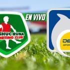 Mushuc Runa recibe a Delfín en el estadio Olímpico de Riobamba.