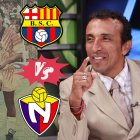 Raúl Avilés en 1993 hizo tres goles con la camiseta de Barcelona SC a El Nacional.