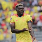 El jugador sin ser delantero, sino volante, cumplió con la misión encomendada y anotó tres de los 4 goles con los que Aucas venció a Técnico Universitario.