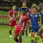 Mushuc Runa y Delfín se enfrentaron en Riobamba este 17 de febrero.